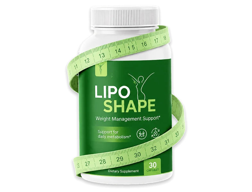 LipoShape natural daily metabolic and healthy weight wellness support formula bottle